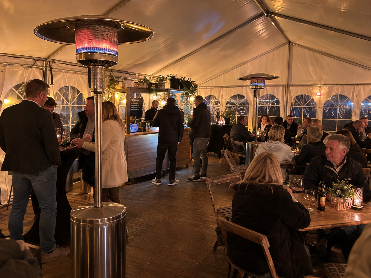 Heater huren Roermond: welke past bij jouw feest?